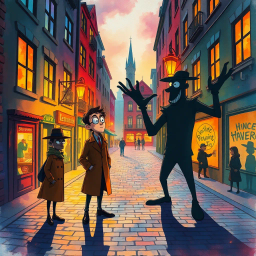Whose Shadow is it Anyway? - Text-based game