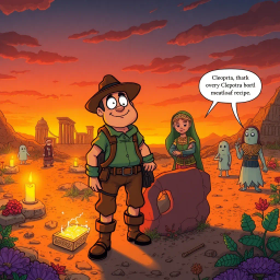 Whose Relic Is It Anyway? - Text-based game