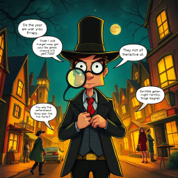 Whose Shadow Is This, Anyway? - Text-based game