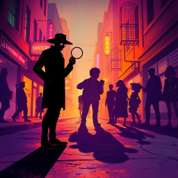 Whose Shadow Is It Anyway? - Text-based game