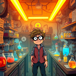 Whose Lab Is It Anyway? - Text-based game
