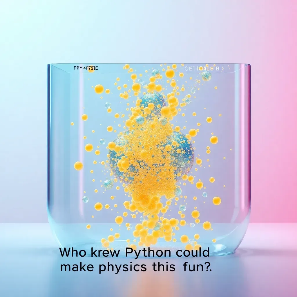 Python Diffusion Simulation