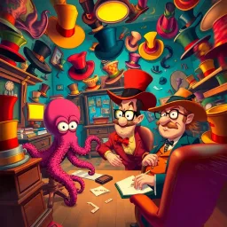 Whose Hat Is It Anyway? - Text-based game