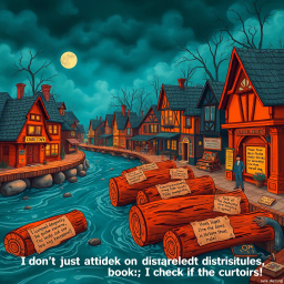 Whose Logs Are These, Anyway? - Text-based game