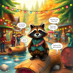 Log Jam: Whose Logs Are These Anyway? - Text-based game