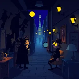 Whose Shadow is This, Anyway? - Text-based game