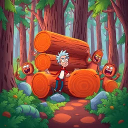 Log Jam: Whose Logs Are These Anyway? - Text-based game