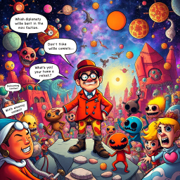 Spectrum Wars: Whose Dimension is it Anyway? - Text-based game