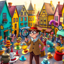 Whose Hat Is It Anyway? - Text-based game