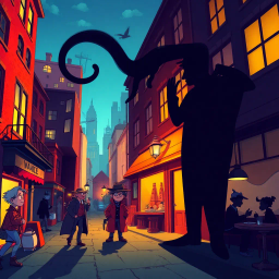 Whose Shadow is it Anyway? - Text-based game