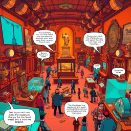 Relic Ruckus: Whose Is It Anyway? - Text-based game