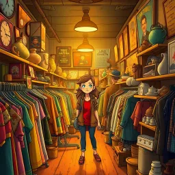 Whose Thrift Are You Anyway? - Text-based game