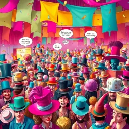 Whose Hat Is It Anyway? - Text-based game