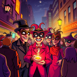 Whose Face Is It, Anyway? - Text-based game