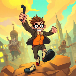 Chrono-Capers: Whose Time is it Anyway? - Text-based game
