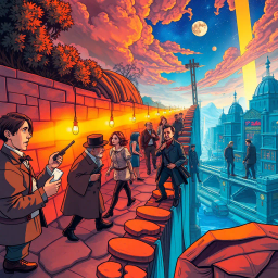 ChronoChase: Whose Time Is It Anyway? - Text-based game