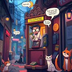 Who's Hello Is It Anyway? - Text-based game