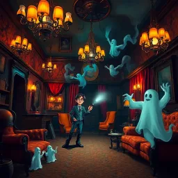 Whose Haunt is This? - Text-based game