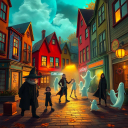 Whose Ghost Is It, Anyway? - Text-based game