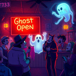 Whose Ghost Is It, Anyway? - Text-based game