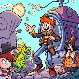 Chronotwist: Whose Story is it Anyway? - Text-based game