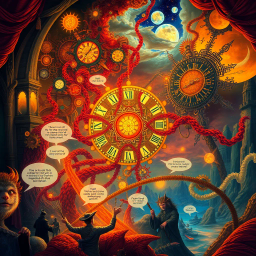 Chrono Twist: Whose Story Is It Anyway? - Text-based game