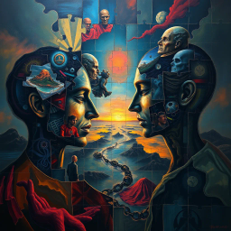 Mind Mirage: Who Am I? - Text-based game