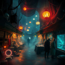 Nightmare Marketplace: Whose Dream is it Anyway? - Text-based game