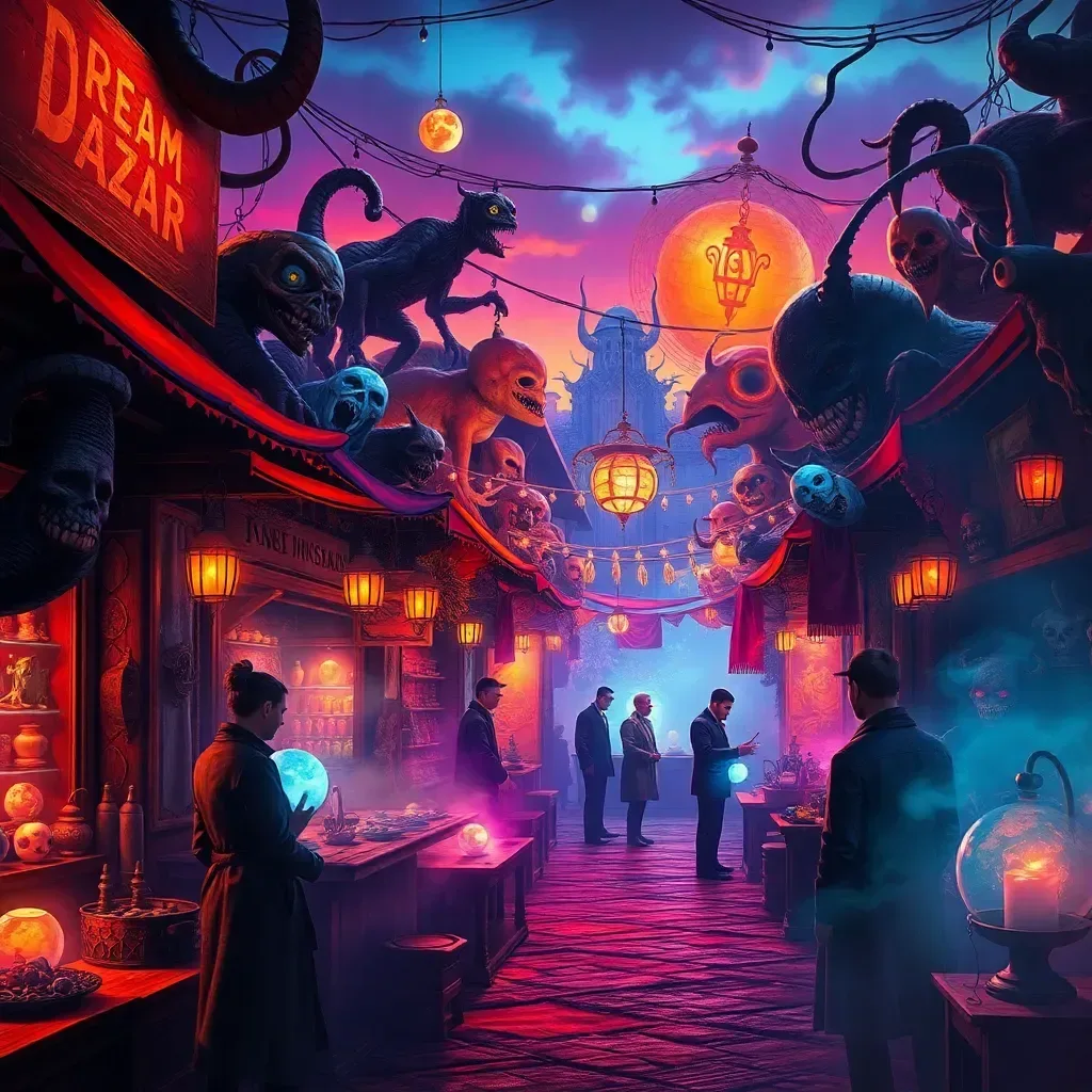 Dream Bazar: Nightmares for Sale