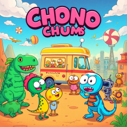 Chrono Chums: Who's There? - Text-based game
