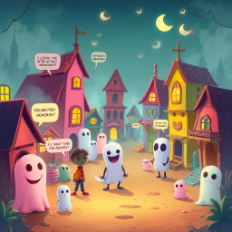 Whose Ghost Is It Anyway? - Text-based game