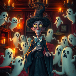 Whose Ghost Is It Anyway? - Text-based game