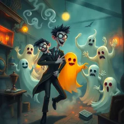 Whose Ghost Is It Anyway? - Text-based game