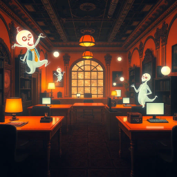 Whose Ghost Is It Anyway? - Text-based game
