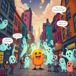 Whose Ghost Is It Anyway? - Text-based game