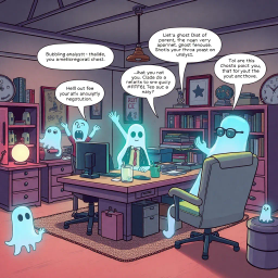Whose Ghost Is It Anyway? - Text-based game