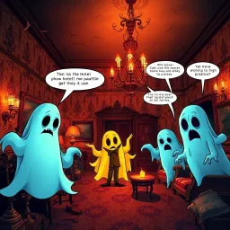 Whose Haunt Is This? - Text-based game