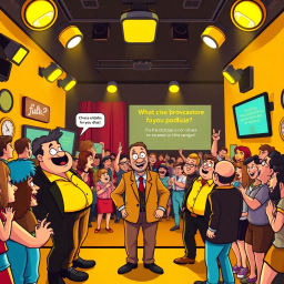 Whose Giggle Is It Anyway? - Text-based game