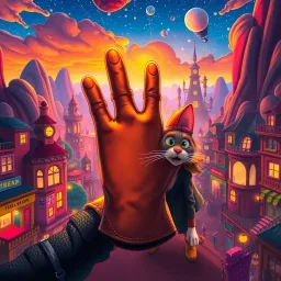 Whose Glove Is This? - Text-based game