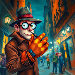 Whose Glove is This? - Text-based game