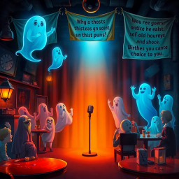 Hello, Whose Ghost Is It Anyway? - Text-based game