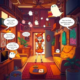 Hello, Whose Ghost Is It Anyway? - Text-based game