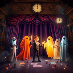 Hello, Whose Ghost is it Anyway? - Text-based game