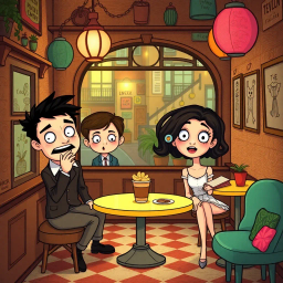 Whose Face Is It Anyway? - Text-based game