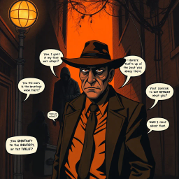 Whose Face Is It Anyway? - Text-based game