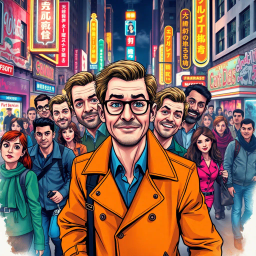 Identity Crisis: Whose Face Is It Anyway? - Text-based game