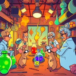 Whose Lab Is It Anyway? - Text-based game