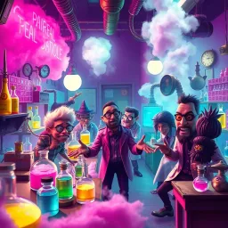 Whose Lab Is It Anyway? - Text-based game