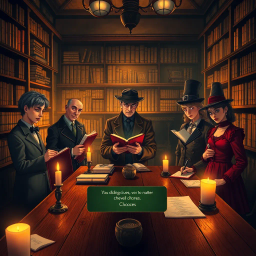 Whose Diary Is It Anyway? - Text-based game