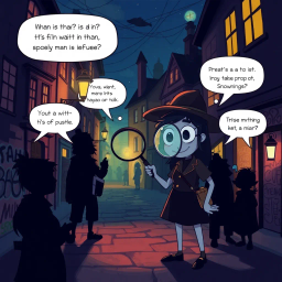 Whose Shadow is it Anyway? - Text-based game